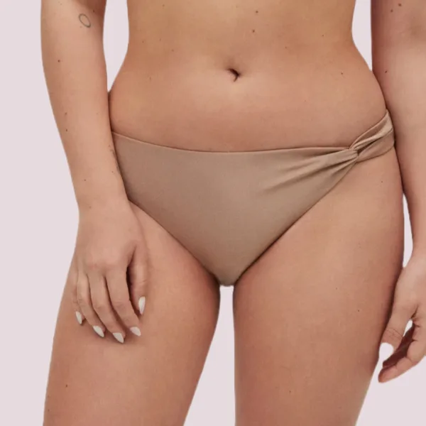 Ysabel Mora Γυναικείο Μαγιό Slip  Κανονικό  Mπέζ  Swimwear Summer Collection 82926 DESERT TAUPE