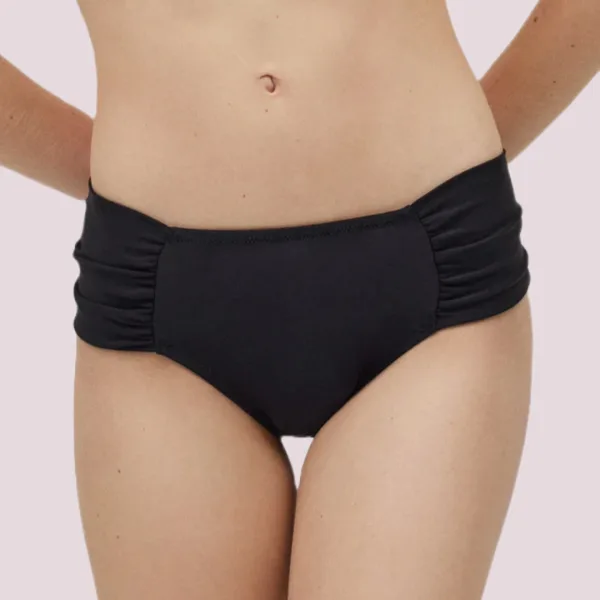 Ysabel Mora Γυναικείο Μαγιό Slip  Ψιλόμεσο Μαύρο Swimwear Summer Collection 83063 NEGRO