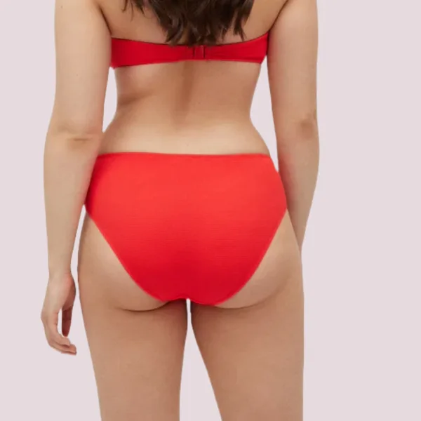 Ysabel Mora Γυναικείο Μαγιό Slip  Κανονικό Κοραλί  Swimwear Summer Collection 83084 DEEP CORAL 