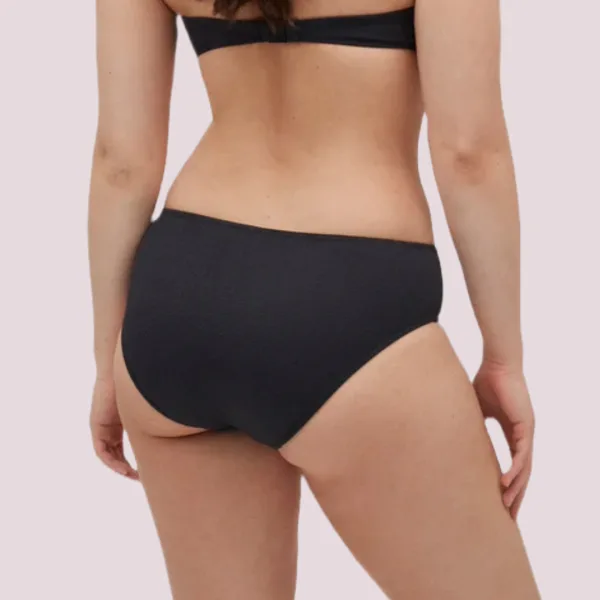 Ysabel Mora Γυναικείο Μαγιό Slip Κανονικό Μαύρο Πικέ Swimwear Summer Collection 83084 NEGRO Ysabel Mora Γυναικείο Μαγιό Slip Κανονικό Μαύρο Πικέ Swimwear Summer Collection 83084 NEGRO