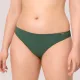 Ysabel Mora Γυναικείο μαγιό Slip κλασικό πικέ Wild Green πράσινο χακί 83327 