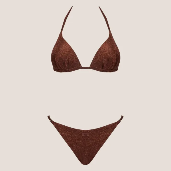 Bilitis Γυναικείο Σετ bikini Push Up Τριγωνάκι με Σλίπ Brazil Λεπτό στο Πλάι για Ρυθμιζόμενο Μέγεθος Μπρονζέ JS119 Jet Set Luxury swimwear Bilitis Γυναικείο Σετ bikini Push Up Τριγωνάκι με Σλίπ Brazil Λεπτό στο Πλάι για Ρυθμιζόμενο Μέγεθος Μπρονζέ JS119 Jet Set Luxury swimwear