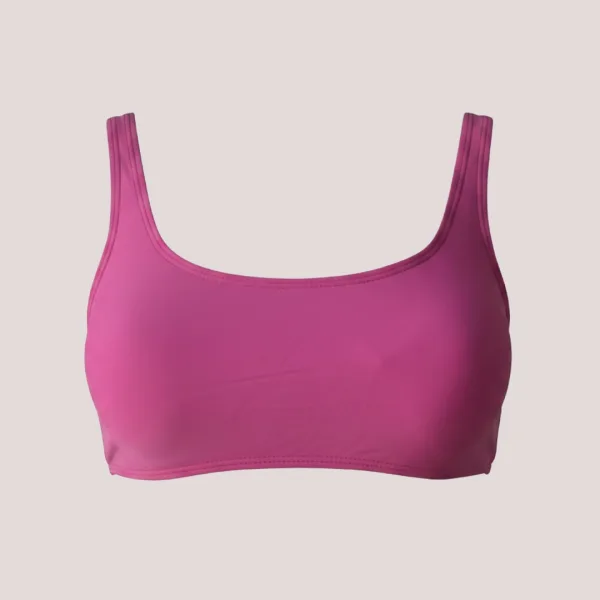 Modern Ocean Γυναικείο Set Bikini push up μπουστάκι με κανονικό σλιπ  σε  ροζ χρώμα 1646 