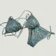 Modern Ocean Γυναικείο Set Bikini Ιριδίζον τρίγωνο & Δετό σλιπ C-6150 Grey Modern Ocean Γυναικείο Set Bikini Ιριδίζον τρίγωνο & Δετό σλιπ C-6150 Grey