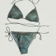 Modern Ocean Γυναικείο Set Bikini Ιριδίζον τρίγωνο & Δετό σλιπ C-6150 Grey Modern Ocean Γυναικείο Set Bikini Ιριδίζον τρίγωνο & Δετό σλιπ C-6150 Grey