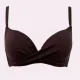 Modern Ocean Γυναικείο Set Bikini σουτιέν μονόχρωμο καφέ με ενίσχυση & ψηλόμεσο πολύχρωμο Boho σλιπ με σούρες C-6111 Μεγάλα μεγέθη Modern Ocean Γυναικείο Set Bikini σουτιέν μονόχρωμο καφέ με ενίσχυση & ψηλόμεσο πολύχρωμο Boho σλιπ με σούρες C-6111 Μεγάλα μεγέθη
