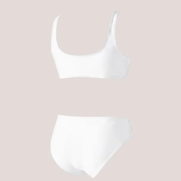 Modern Ocean Γυναικείο Set Bikini push up μπουστάκι με κανονικό σλιπ  σε Ιβουάρ χρώμα 1646 