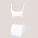 Modern Ocean Γυναικείο Set Bikini push up μπουστάκι με κανονικό σλιπ  σε Ιβουάρ χρώμα 1646 