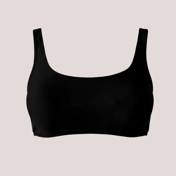 Modern Ocean Γυναικείο Set Bikini push up μπουστάκι με κανονικό σλιπ  σε μαύρο  χρώμα 1646 