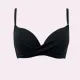 Modern Ocean Γυναικείο Set Bikini σουτιέν μονόχρωμο μαύρο με ενίσχυση & ψηλόμεσο πολύχρωμο Boho σλιπ με σούρες C-6111 Μεγάλα μεγέθη Modern Ocean Γυναικείο Set Bikini σουτιέν μονόχρωμο μαύρο με ενίσχυση & ψηλόμεσο πολύχρωμο Boho σλιπ με σούρες C-6111 Μεγάλα μεγέθη
