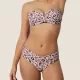 Ysabel Mora Γυναικείο Σετ Μαγιό Strapless με Kούμπωμα στο πίσω μέρος Animal Print Summer Collection 82516 C/D Cup Ysabel Mora Γυναικείο Σετ Μαγιό Strapless με Kούμπωμα στο πίσω μέρος Animal Print Summer Collection 82516 C/D Cup