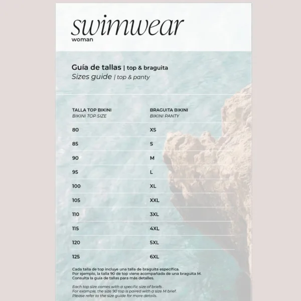 Ysabel Mora Γυναικείο Set bikini bandeau Μαγιό με αποσπώμενες τιράντες & σλιπ με ιδιαίτερο κόψιμο στο πλάϊ Ivory Ιβουάρ 83470 Marfil