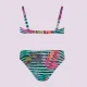 Self Saint-Tropez 2 Γυναικείο Σετ μπικίνι μαγιό strapless Ριγέ με Σχέδιο  για μεγάλο στήθος ψηλόμεσο S730V1TR2
