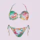 Self Luxury Swimwear Merida 2 Γυναικείο Σετ μπικίνι μαγιό εμπριμέ  για μεγάλο στήθος κανονικό σλιπ  S831MD2