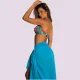 Self Luxury Swimwear Merida 2 Γυναικείο Σετ μπικίνι μαγιό εμπριμέ  για μεγάλο στήθος κανονικό σλιπ  S831MD2