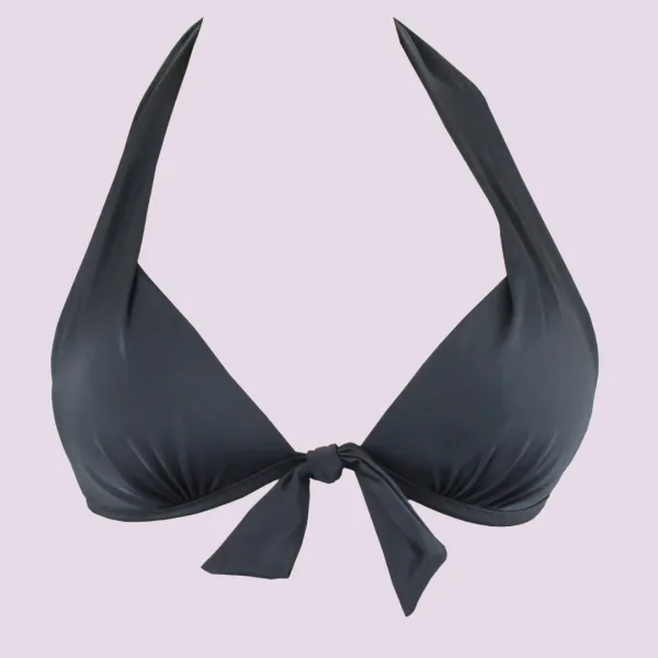 Rock Club Γυναικείο Top Μαγιό Push Up Τρίγωνο Μαύρο BP2064 Triangle Top B 
