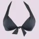 Rock Club Γυναικείο Top Μαγιό Push Up Τρίγωνο Μαύρο BP2064 Triangle Top B 