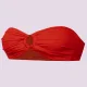 Rock Club Γυναικείο Μαγιό Strapless Κόκκινο δετό με κρίκο BP2430 RED Rock Club Γυναικείο Μαγιό Strapless Κόκκινο δετό με κρίκο BP2430 RED