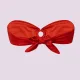Rock Club Γυναικείο Μαγιό Strapless Κόκκινο δετό με κρίκο BP2430 RED Rock Club Γυναικείο Μαγιό Strapless Κόκκινο δετό με κρίκο BP2430 RED