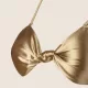 Nikama Γυναικείο Χρυσό Bikini Top Bandeau Μεταλιζέ με Αφαιρούμενες Τιράντες WSW23AU Nikama Γυναικείο Χρυσό Bikini Top Bandeau Μεταλιζέ με Αφαιρούμενες Τιράντες WSW23AU