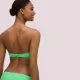 Ysabel Mora Γυναικείο Μαγιό Strapless πράσινο Mint green Λύκρα Lycra με αποσπώμενες τιράντες Swimwear Summer Collection B Cup 82882