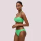 Ysabel Mora Γυναικείο Μαγιό Strapless πράσινο Mint green Λύκρα Lycra με αποσπώμενες τιράντες Swimwear Summer Collection B Cup 82882