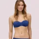 Ysabel Mora Γυναικείο Μαγιό Strapless με αποσπώμενες τιράντες Μπλέ Blue Swimwear Summer Collection B Cup 83015 Ysabel Mora Γυναικείο Μαγιό Strapless με αποσπώμενες τιράντες Μπλέ Blue Swimwear Summer Collection B Cup 83015