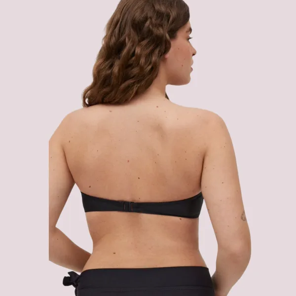 Ysabel Mora Γυναικείο Μαγιό Strapless & για μεγάλο στήθος Λύκρα Lycra με αποσπώμενες τιράντες Μαύρο Black Swimwear Summer Collection B D Cup 83058 Ysabel Mora Γυναικείο Μαγιό Strapless & για μεγάλο στήθος Λύκρα Lycra με αποσπώμενες τιράντες Μαύρο Black Swimwear Summer Collection B D Cup 83058