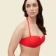Ysabel Mora Γυναικείο Μαγιό Strapless Πικέ με αποσπώμενες τιράντες Κοραλί Coral Swimwear Summer Collection C Cup 83083 Ysabel Mora Γυναικείο Μαγιό Strapless Πικέ με αποσπώμενες τιράντες Κοραλί Coral Swimwear Summer Collection C Cup 83083