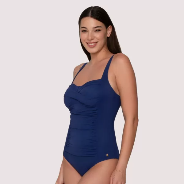 Luna Γυναικείο Ολόσωμο Μαγιό Μπλέ Blue ιδανικό για μεγάλο στήθος 92068 Summer Collection 2024 Luna Γυναικείο Ολόσωμο Μαγιό Μπλέ Blue ιδανικό για μεγάλο στήθος 92068 Summer Collection 2024