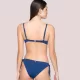 Luna Γυναικείο Τοπ Bikini με Στράς Push Up Μπλέ Σκούρο Sky 94120 Luna Γυναικείο Τοπ Bikini με Στράς Push Up Μπλέ Σκούρο Sky 94120