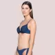Luna Γυναικείο Τοπ Bikini με Στράς Push Up Μπλέ Σκούρο Sky 94120 Luna Γυναικείο Τοπ Bikini με Στράς Push Up Μπλέ Σκούρο Sky 94120