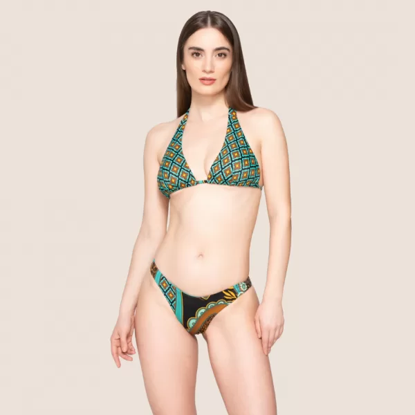 Luna Γυναικείο Top Μαγιό Τριγωνάκι Δετό Μπλέ Καφέ Ethnic style 94181 Jade Summer Collection Mix & Match Luna Γυναικείο Top Μαγιό Τριγωνάκι Δετό Μπλέ Καφέ Ethnic style 94181 Jade Summer Collection Mix & Match
