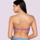 Luna Γυναικείο Μαγιό Riviera Strapless με ενίσχυση Μωβ αποχρώσεις multicolour summer collection 94470