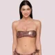 Luna γυναικείο μαγιό Fade strapless δετό με αποσπόμενο cup ιριδίζον μπρονζέ swimwear Summer Collection 94510 Luna γυναικείο μαγιό Fade strapless δετό με αποσπόμενο cup ιριδίζον μπρονζέ swimwear Summer Collection 94510