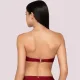 Luna Γυναικείο Strapless Μαγιό για Μεγάλo Στήθος με ενίσχυση και κρίκο 94651 GOLD BORDEAUX Luna Γυναικείο Strapless Μαγιό για Μεγάλo Στήθος με ενίσχυση και κρίκο 94651 GOLD BORDEAUX