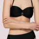 Luna Γυναικείο Strapless Μαγιό για Μεγάλo Στήθος με ενίσχηση και κρίκο 94651 GOLD BLACK Luna Γυναικείο Strapless Μαγιό για Μεγάλo Στήθος με ενίσχηση και κρίκο 94651 GOLD BLACK