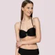 Luna Γυναικείο Strapless Μαγιό για Μεγάλo Στήθος με ενίσχηση και κρίκο 94651 GOLD BLACK Luna Γυναικείο Strapless Μαγιό για Μεγάλo Στήθος με ενίσχηση και κρίκο 94651 GOLD BLACK