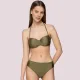 Luna Γυναικείο Strapless Μαγιό για Μεγάλo Στήθος με ενίσχηση και κρίκο 94651 GOLD GREEN Luna Γυναικείο Strapless Μαγιό για Μεγάλo Στήθος με ενίσχηση και κρίκο 94651 GOLD GREEN