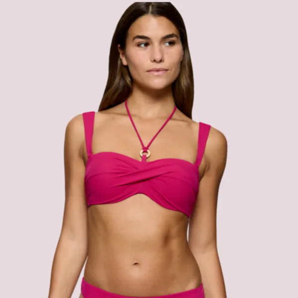 Triumph Γυναικείο μαγιό Σουτιέν Bikini μοντέρνο σχέδιο για Μεγάλον Στήθος Φούξια 10222253-00NW