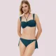 Triumph Γυναικείο μαγιό Σουτιέν Bikini μοντέρνο σχέδιο για Μεγάλον Στήθος Πετρόλ 10222253-00EN