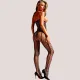 Γυναικείο Sexy ολόσωμο Body open Μαύρο με bodystocking 85140Z Black One size