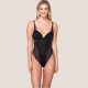 Luna Γυναικείο Sexy Κορμάκι Push Up Μαύρο Μεταλλιζέ και με Μπανέλα 86400 Crystal Luna Γυναικείο Sexy Κορμάκι Push Up Μαύρο Μεταλλιζέ και με Μπανέλα 86400 Crystal