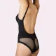 Selene Giorgia body Γυναικείο Πολυμορφικό Κορμάκι Shaper Μαύρο με ανοιχτή πλάτη και Invissible back Selene Giorgia body Γυναικείο Πολυμορφικό Κορμάκι Shaper Μαύρο με ανοιχτή πλάτη και Invissible back