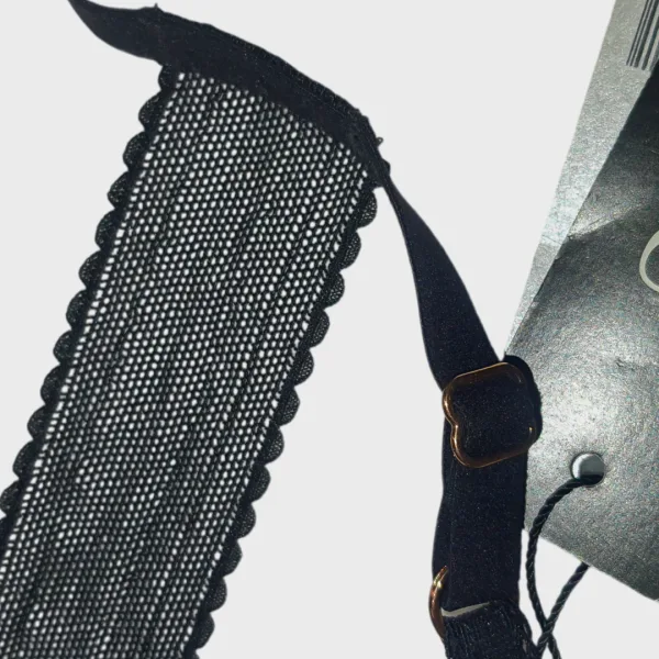 Lou Γυναικείο Μαύρο Bralette με Κούμπωμα Μπροστά με Δαντέλα 51296 Lou Γυναικείο Μαύρο Bralette με Κούμπωμα Μπροστά με Δαντέλα 51296