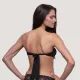 Milena by Paris Γυναικείο μαύρο Sexy Bralette χωρίς μπανέλα bandeau με δέσιμο στο πίσω μέρος 010158 Black Milena by Paris Γυναικείο μαύρο Sexy Bralette χωρίς μπανέλα bandeau με δέσιμο στο πίσω μέρος 010158 Black