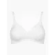 Triumph Cotton Classic Stretch Σουτιέν Κλασικό χωρίς Μπανέλα Λευκό 10003320-0003/03