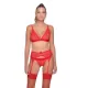 Milena by Paris Γυναικείο sexy Bralette Lace Σουτιέν Κόκκινο με δαντέλα και χρυσές λεπτομέρειες !! 010186 Milena by Paris Γυναικείο sexy Bralette Lace Σουτιέν Κόκκινο με δαντέλα και χρυσές λεπτομέρειες !! 010186