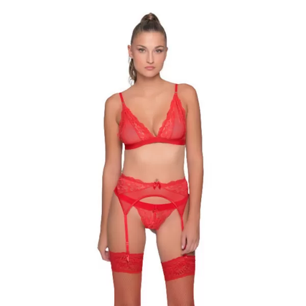 Milena by Paris Γυναικείο sexy Bralette Lace Σουτιέν Κόκκινο με δαντέλα και χρυσές λεπτομέρειες !! 010186 Milena by Paris Γυναικείο sexy Bralette Lace Σουτιέν Κόκκινο με δαντέλα και χρυσές λεπτομέρειες !! 010186