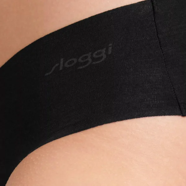 Sloggi Γυναικεία Laser Cut Σλίπ Βαμβακερό Χωρίς Ραφές Modal Μαύρο Πακέτο 2τεμ 10214715 Sloggi Γυναικεία Laser Cut Σλίπ Βαμβακερό Χωρίς Ραφές Modal Μαύρο Πακέτο 2τεμ 10214715